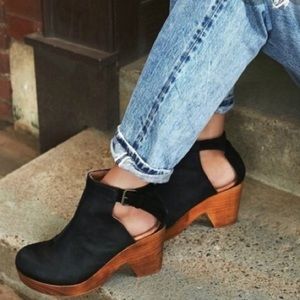 Free People Amber Orchard Clog Booties